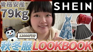 【Black Friday⭐️】SHEIN爆購入品紹介！ぽっちゃり女子でも秋冬コーデ着こなせる？⛄️