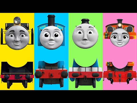 Wrong Head Thomas and friends #2 Locomotive→ Thomas Edward Hiro Gordon Nia Beppe Hugo