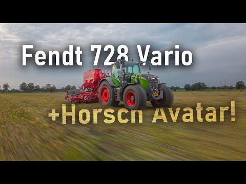 Fendt 728 Gen 7 Vario! Die neuste Generation Fendt beim Drillen mit Horsch Avatar! | Modern Farming