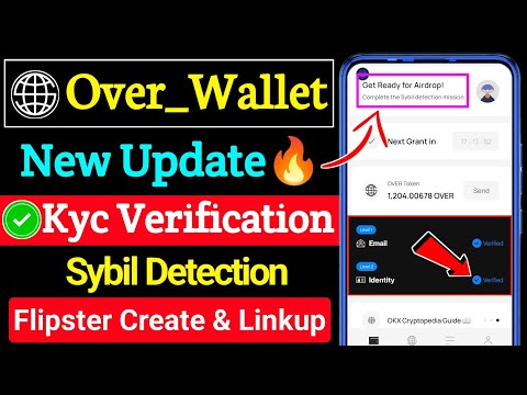 সঠিক নিয়মে KYC । Over Wallet KYC Submit Process । Over Wallet Sybil Detection | Over Wallet Airdrop