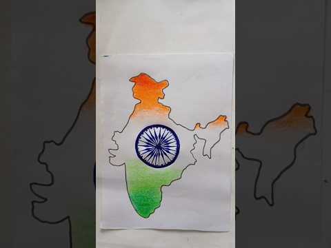 independent day special /#shorts #india #art #reel #flag