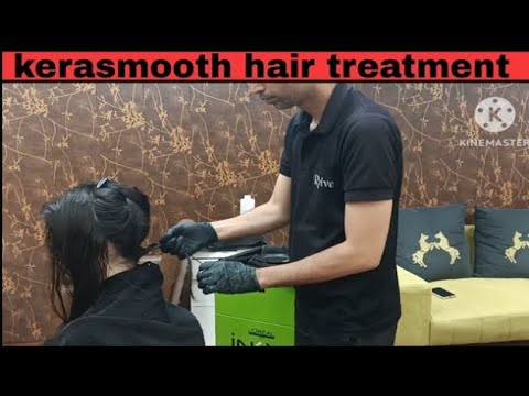 How to do kerasmooth treatment #hairsmootheningandkeratintreatment