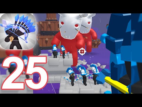 Merge Archers: Arrow Gameplay Walkthrough Part 25 (iOS Android)