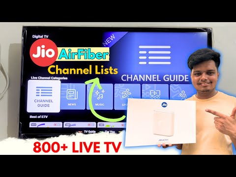 Jio Air Fiber LIVE TV Channel Lists [ Detailed ] | Jio Set top Box 800+ tv Channels