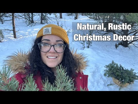 DIY Holiday Garland with Pine & Juniper | Natural Christmas Decorations for a Cozy Home