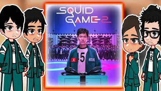 Squid Game Season 2 Reaction|| gacha reaction video||