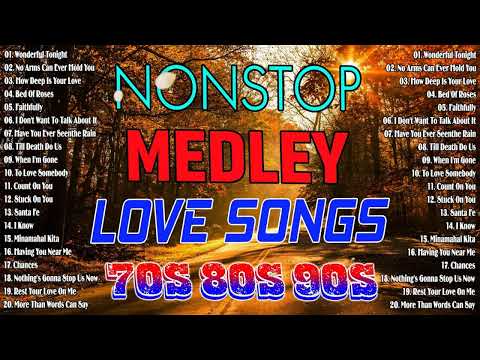 Slow Rock Love Song Nonstop 🎷 SLOW ROCK MEDLEY 💥 Rock Ballads 70S 80S 90S