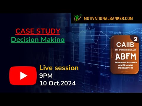 🔴CAIIB-ABFM Live Class - Target Nov. 2024 - 10 Oct. @9 PM