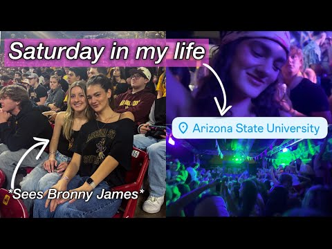 Busy Saturday as a College Freshman at Arizona State University