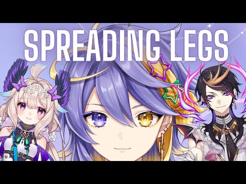 Shu, Aster and Enna talks about spreading legs [💫aster arcadia]