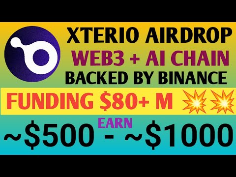 Xterio Airdrop Phase 2 Full Details | Xterio Airdrop Final Call Before TGE | Xter Coin Airdrop