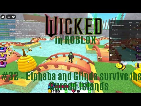 Wicked in ROBLOX! Episode 32 | Elphaba and Glinda survive the Cursed Islands