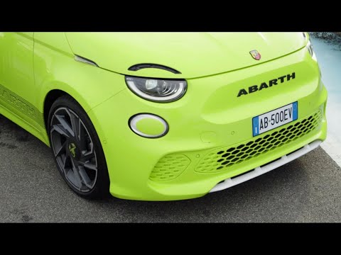 EVアバルト『500e』★最新フィアット 電気自動車★  " More Abarth Than Ever "