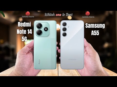 Redmi Note 14 vs Samsung A55  Full comparison ⚡Which one is Best