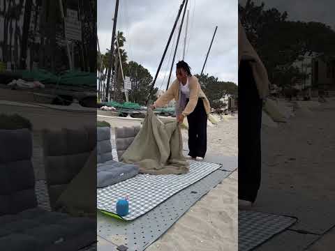 How We Get My Wheelchair on the Beach!