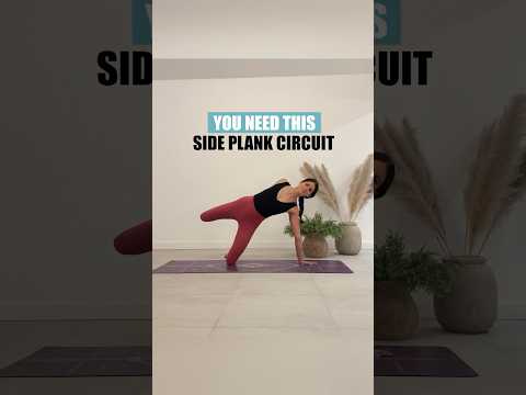 Side Plank Circuit that you need #yogaworkout #coreworkout #plankworkout