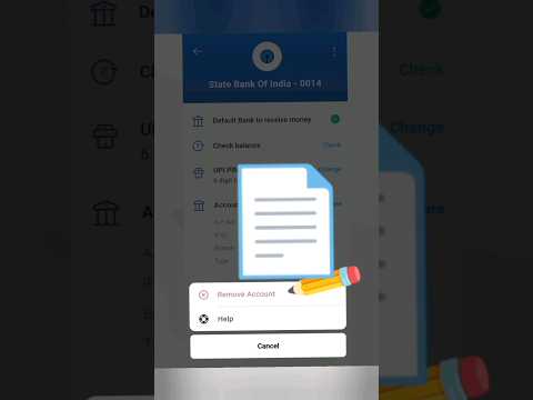 how to remove bank account from paytm #shorts #short #paytm #bank