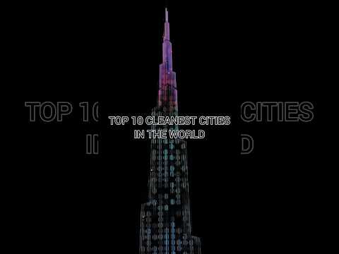 Top 10 Cleanest Cities In The World ✅ | #shorts #viral #top