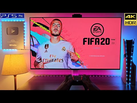 FIFA 20 on PS5 PRO