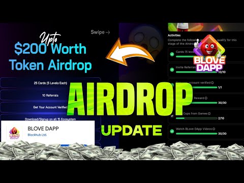 You Are Eligible $200 In Blove Dapp? Blove Dapp Airdrop New Update today | Blove Dapp Airdrop