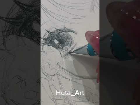 Give drawing a try on a fresh sketchbook - Draw Sakura #shorts