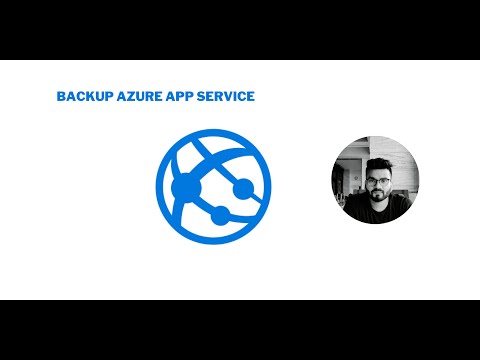 How to configure backup of app deployed on Azure app service