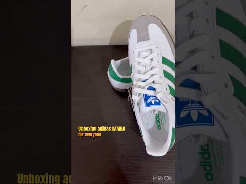 UNBOXING ADIDAS SAMBA