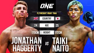 INSANE SPEED⚡💨  Jonathan Haggerty vs. Taiki Naito | Full Fight Replay