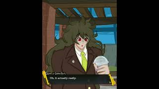 Gonta drinks the Grimace Shake