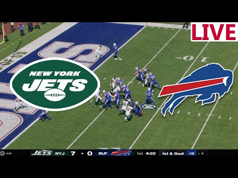 🔴LIVE 🔴New York Jets VS Buffalo Bills/ NFL Week 17/NFL SEASON /NFL Madden 25