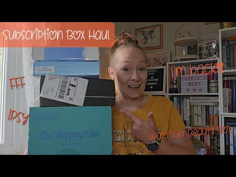 I'm back with a small subscription box haul! #fff #walmartbeautybox #ipsy #subscriptionbox