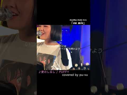 #Shorts 「#愛のしるし」 #PUFFY #草野正宗 #coversong / on mic