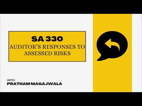 SA 330 - Auditors Responses to Assessed Risks | CA Final Audit | May 2024 & Nov 2024