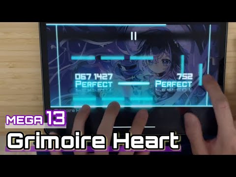 【Japanese Vo.】Grimoire Heart(MEGA 13) All PERFECT OMEGA Rank【Dynamix】