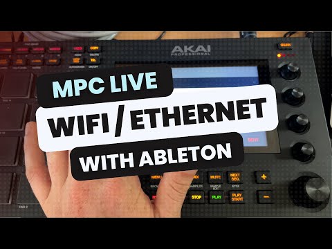 HOW TO CONNECT YOUR MPC LIVE TO A COMPUTER USING WIFI OR ETHERNET