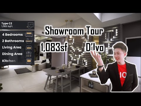 【Showroom Tour】D'Ivo@Old Klang Road_1083sqft 【3R+1, 2B】