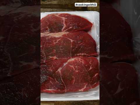 ASMR Marinated Steak #shorts