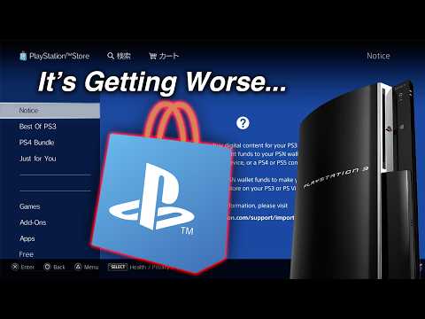 PS3 PlayStation Store in 2024: It Still Works But It's Falling Apart