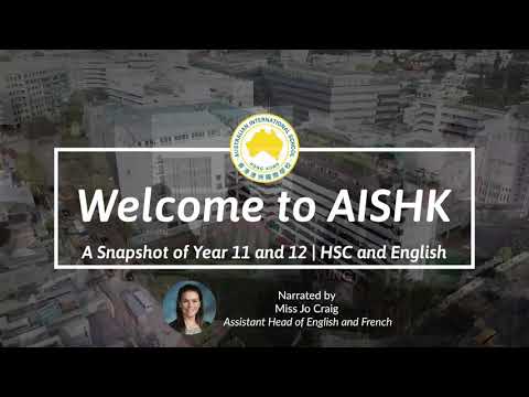 A Snapshot of Year 11and 12 at AISHK | HSC and English