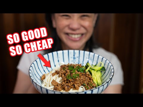 This Beijing Noodle Feeds a Family Well for Less - Zha Jiang Mian