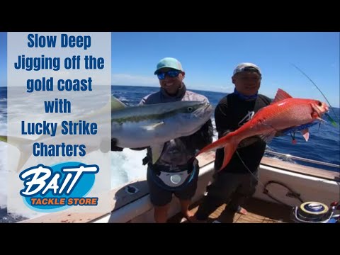 Slow Deep Jigging in the Gold Coast with Lucky Strike Charters