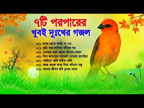 ৭টি পরপারের খুবই দুঃখের গজল || Top 7 Very Heart Touching Gojol || Bangla Gojol || বাংলা গজল || গজল