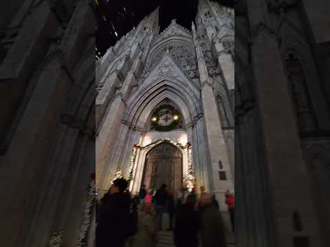 WOW!! St. Patrick’s Cathedral at New York City!  #shorts #shortsfeed #shortsvideo #newyork #america