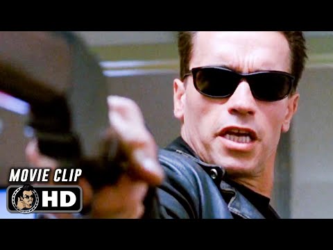 Galleria Action Scene | TERMINATOR 2 (1991) Movie CLIP HD