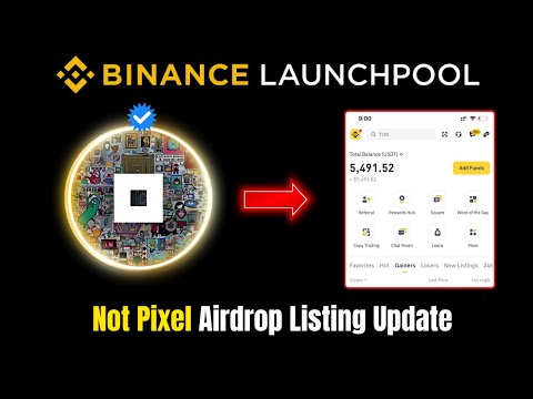 Not Pixel Airdrop Listing Update | Not Pixel Airdrop New Task | Not Pixel Airdrop Withdraw |