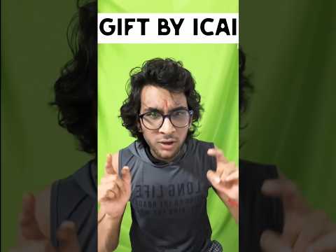 Gift by ICAI unveiling #cafinal #caexams #icai