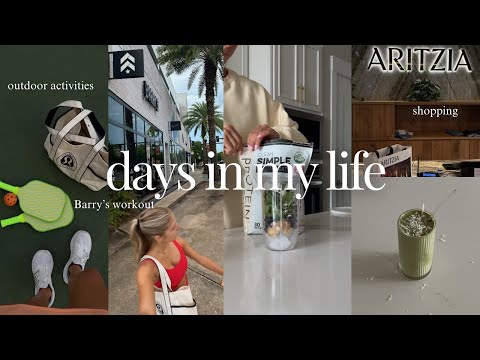 WEEKEND VLOG: barry's workout, Tampa activities + shopping, yummy recipes