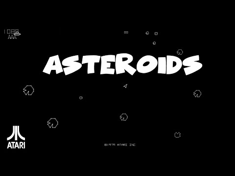 Asteroids 1979 Atari Retro Gameplay Arcade