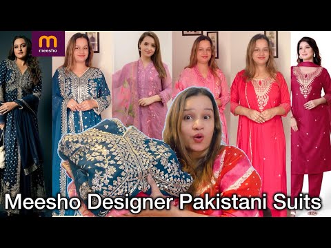 Meesho Heavy Collection Pakistani Outfit houl 🤭Pakistani style kurta set haul|Pakistani Kurta set