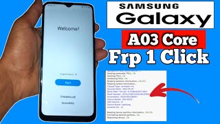 Samsung A03 Core Frp Bypass 2024 | Samsung A03 Core New Security Frp Unlock